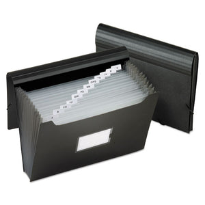 ESPFX82013 - Jumbo 13-Pocket File, Poly, Letter, Black