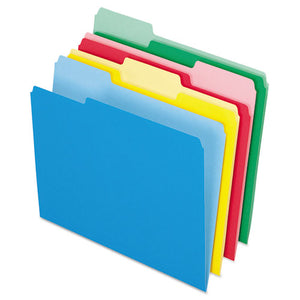 ESPFX82300 - Colored File Folders, 1-3 Cut Top Tab, Letter, Assorted Colors, 24-pack