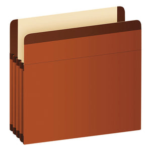 ESPFX85343 - Premium Reinforced Expanding File Pockets, Straight Cut, 1 Pocket, Letter, Brown