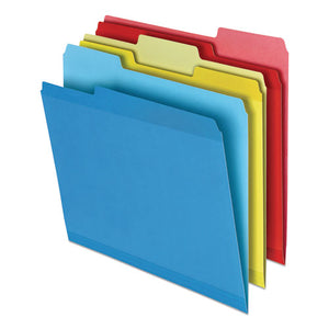 Poly Reinforced File Folder, 1-3-cut Tabs, Legal Size, Assorted, 24-pack