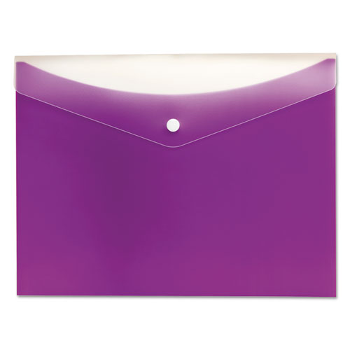 ESPFX95565P - Poly Snap Envelope, 8 1-2 X 11, Grape