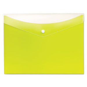 ESPFX95566 - Poly Snap Envelope, 8 1-2 X 11, Limeade