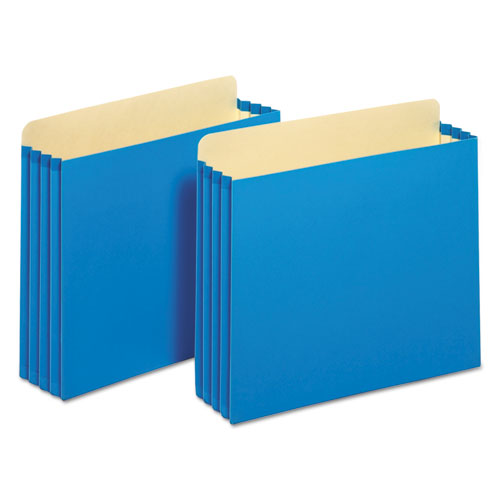 ESPFXFC1524PBLU - File Cabinet Pockets, Straight Cut, 1 Pocket, Letter, Blue