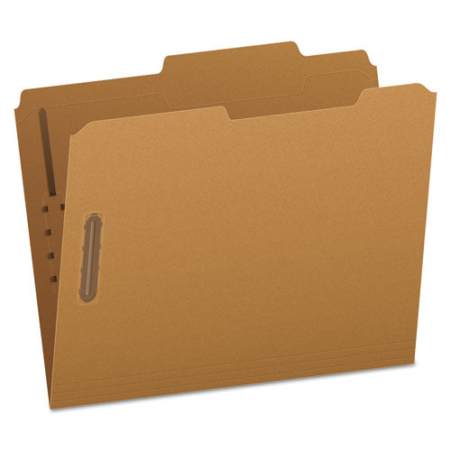 ESPFXFK213 - Kraft Fastener Folders, 2 Fasteners, 2-5 Right Tabs, Letter, 50-box