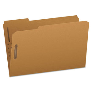 ESPFXFK312 - Kraft Fastener Folders, 2 Fasteners, 1-3 Cut Tabs, Legal, 50-box