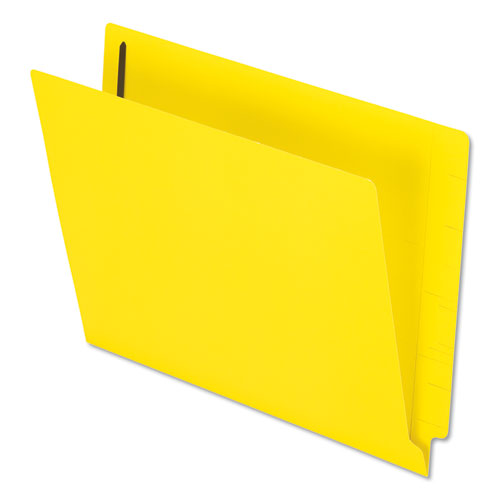 ESPFXH10U13Y - Reinforced End Tab Expansion Folders, Two Fasteners, Letter, Yellow, 50-box