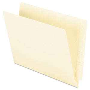 ESPFXH110D - End Tab Folders, 9 1-2 Inch Front, Letter, Manila, 100-box