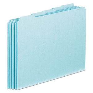 ESPFXPN205 - Top Tab File Guides, Blank, 1-5 Tab, 25 Point Pressboard, Letter, 100-box
