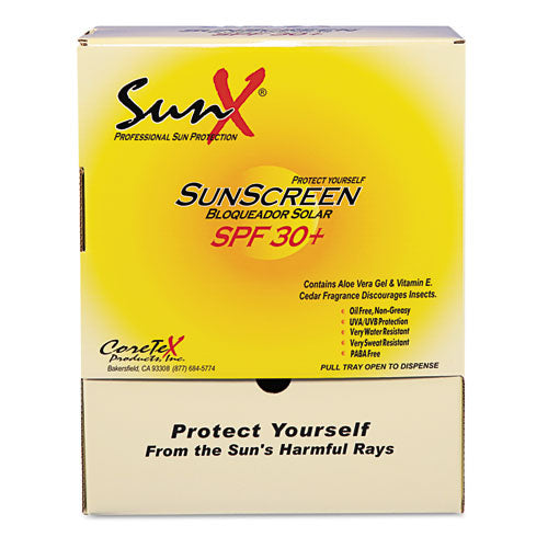 ESPFYCT91664 - Spf30 Sunscreen, Single Dose Pouch, 100-box