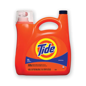 Liquid Laundry Detergent, Original, 96 Loads, 138 Oz Pump Dispenser, 4-carton