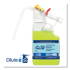 Dilute 2 Go, P&g Pro Line Finished Floor Cleaner, Fresh Scent, , 4.5 L Jug, 1-carton