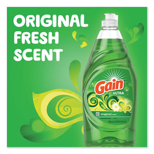 Dishwashing Liquid, Gain Original, 38 Oz Bottle, 8-carton