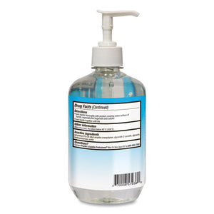 Hand Sanitizer Gel, 18 Oz Pump Bottle, Fragrance-free, 12-carton