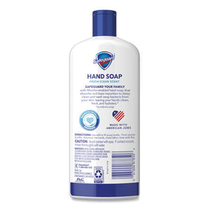 Liquid Hand Soap, Fresh Clean Scent, 25 Oz Bottle, 4-carton