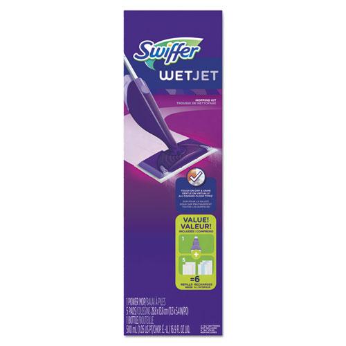 ESPGC92811CT - Wetjet Mop Starter Kit, 46" Handle, Silver-purple, 2-carton