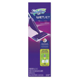 ESPGC92811KT - Wetjet Mop Starter Kit, 46" Handle, Silver-purple