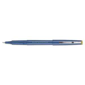 ESPIL11004 - Razor Point Fine Line Marker Pen, Ultra-Fine, Blue Ink, .3mm, Dozen