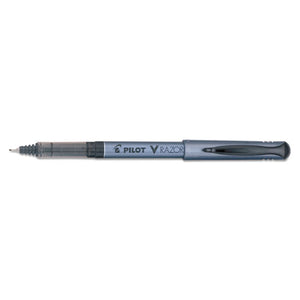 ESPIL11020 - V Razor Point Liquid Ink Marker Pen, Black Ink, .5mm, Dozen