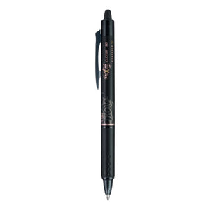 Frixion Clicker Erasable Retractable Gel Pen, 1 Mm, Black Ink-barrel, Dozen