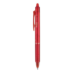 Frixion Clicker Erasable Retractable Gel Pen, 1 Mm, Red Ink-barrel, Dozen
