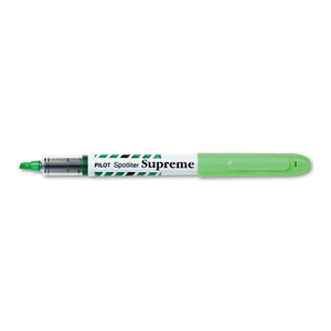 ESPIL16004 - Spotliter Supreme Highlighter, Chisel Point, Fluorescent Green, Dozen