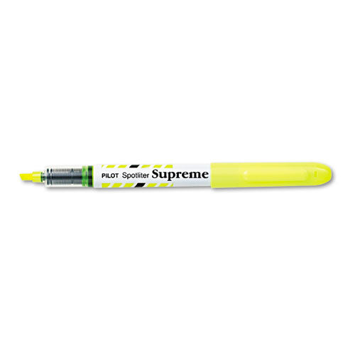 ESPIL16008 - Spotliter Supreme Highlighter, Chisel Tip, Fluorescent Yellow Ink, Dozen