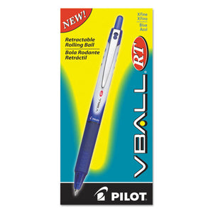 ESPIL26107 - Vball Rt Liquid Ink Retractable Roller Ball Pen, Blue Ink, .5mm, Dozen