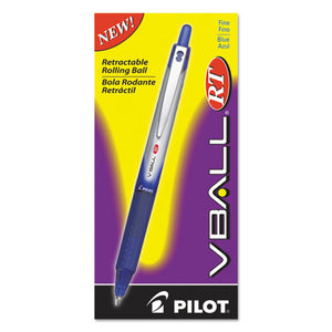 ESPIL26207 - Vball Rt Liquid Ink Retractable Roller Ball Pen, Blue Ink, .7mm, Dozen