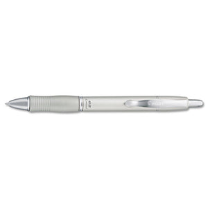 G2 Limited Retractable Gel Pen, Fine 0.7mm, Black Ink, Silver Barrel