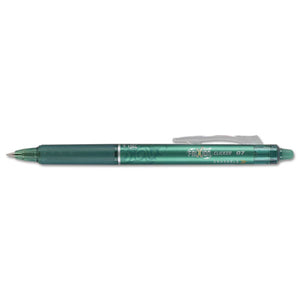 ESPIL31476 - Frixion Clicker Erasable Gel Ink Retractable Pen, Green Ink, .7mm, Dozen