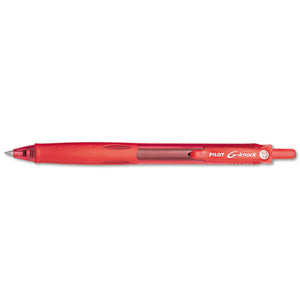 ESPIL31508 - G-Knock Begreen Retractable Gel Ink Pen, Red Ink, .7mm, Dozen