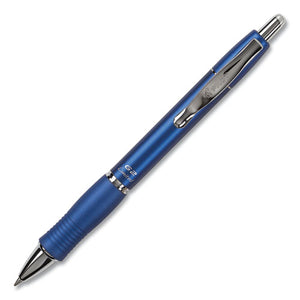 G2 Limited Gel Pen, Retractable, Fine 0.7 Mm, Black Ink, Blue Barrel