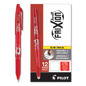 ESPIL31552 - Frixion Ball Erasable Gel Ink Stick Pen, Red Ink, .7mm, Dozen