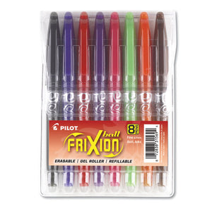 ESPIL31569 - Frixion Ball Erasable Gel Ink Stick Pen, Assorted Ink, 0.7mm, 8-pack