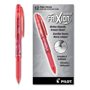 ESPIL31575 - Frixion Point Erasable Gel Ink Stick Pen, Red Ink, .5mm, Dozen