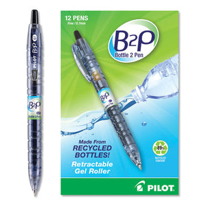 ESPIL31600 - B2p Bottle-2-Pen Recycled Retractable Gel Ink Pen, Black Ink, .7mm