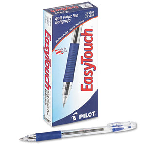 ESPIL32011 - EASYTOUCH BALLPOINT STICK PEN, BLUE INK, 1MM, DOZEN