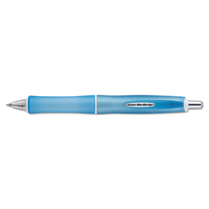 ESPIL36253 - DR. GRIP FROSTED ADVANCED INK RETRACTABLE BALLPOINT, BLUE BARREL, BLACK INK, 1MM