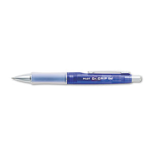 Dr. Grip Retractable Gel Pen, Fine 0.7mm, Black Ink, Purple Barrel