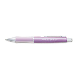 Dr. Grip Limited Retractable Gel Pen, 0.7mm, Black Ink, Champagne Mauve Barrel