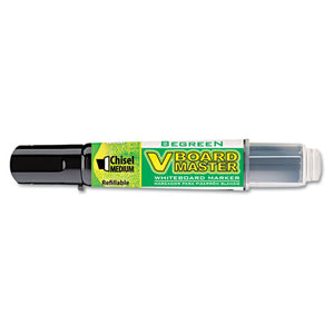 ESPIL43914 - Begreen Dry Erase Marker, Black Ink, Chisel