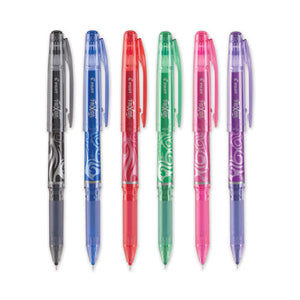 Frixion Ball Erasable Gel Pen, Stick, Extra-fine 0.5 Mm, Assorted Ink And Barrel Colors, 6-pack