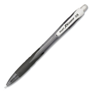Begreen Rexgrip Mechanical Pencil, 0.5 Mm, Hb (#2), Black Lead, Translucent Frost-black Barrel, Dozen