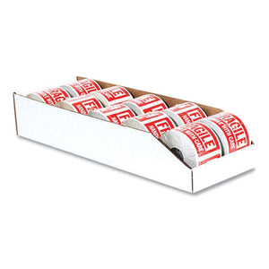 Open Top Bin Boxes, 4 X 18 X 4.5, White, 50-pack
