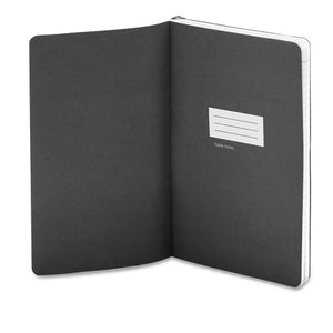 Professional Notebook, College Rule, Dark Gray 8.25 X 5, 96 Sheets