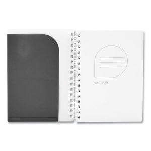 Pocket Notebook, College Rule, Dark Gray Cover, 8.25 X 6,  80 Sheets