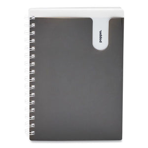 Pocket Notebook, College Rule, Dark Gray Cover, 8.25 X 6,  80 Sheets