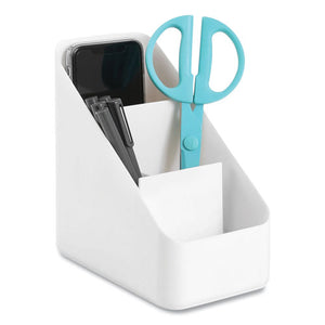 The Get-it-together Small Desk Organizer, 4 X 6.5 X 7.25, White