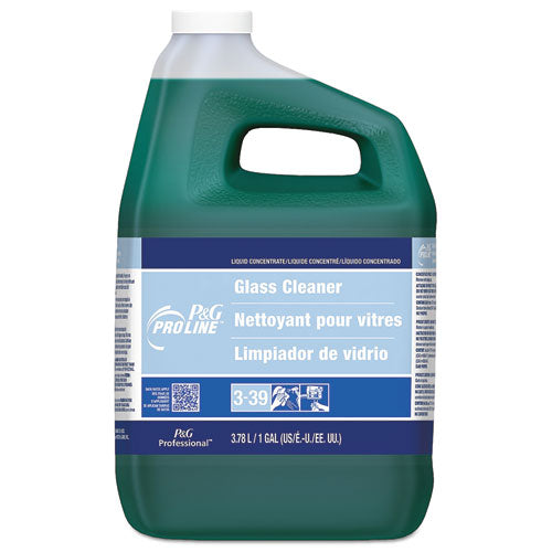 Glass Cleaner, Fresh Scent, 1 Gal Bottle, 2-carton