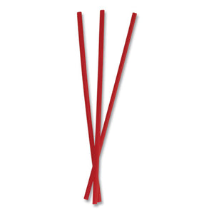 Red Plastic Stirrers, 1,000-pack